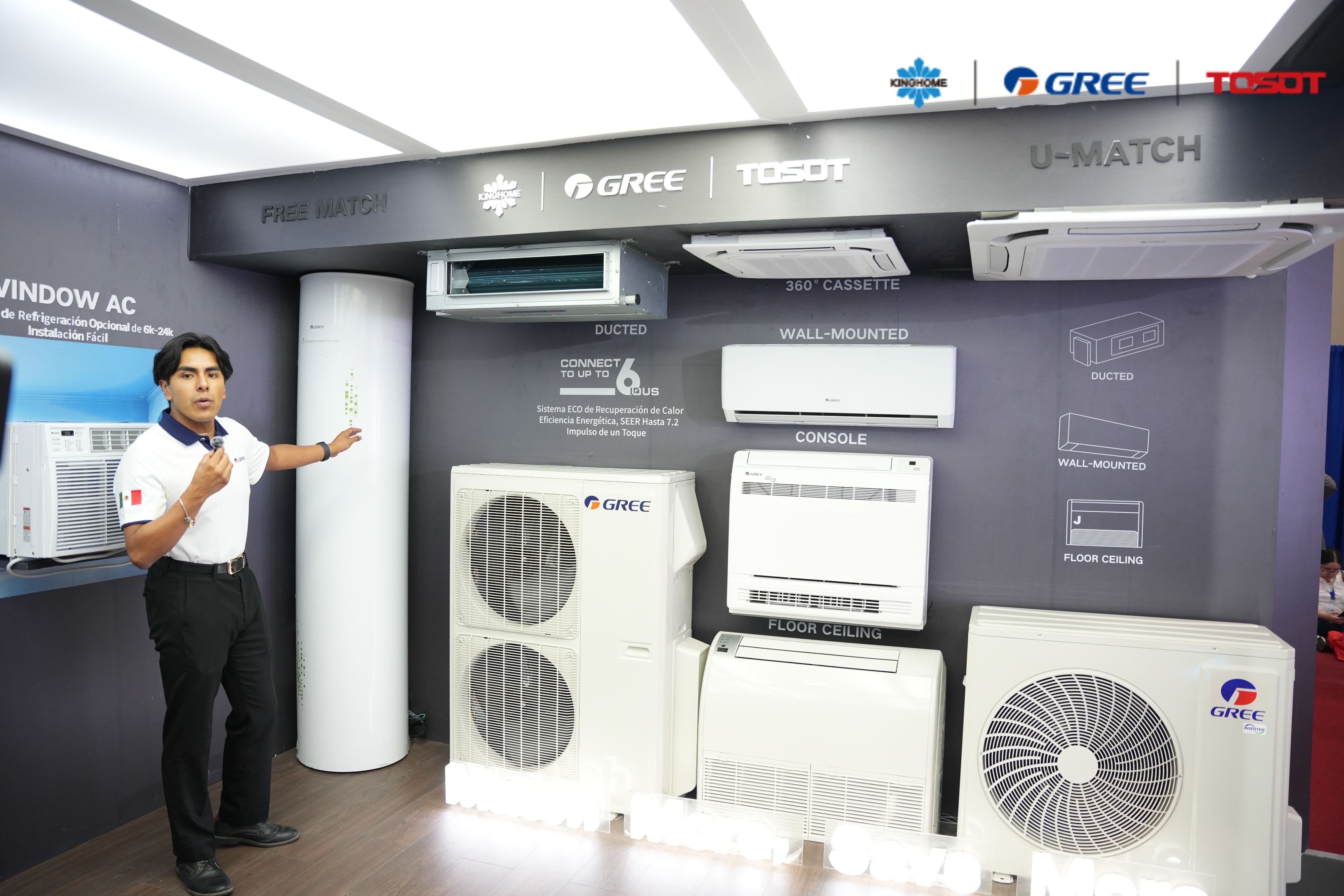 Gree México se luce en AHR Expo México 2025 en Monterrey